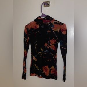 BCBG see thru cotton blouse